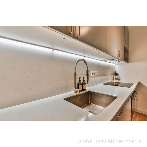 Stone Benchtops The Interior Of A Corner Kitchen Factory